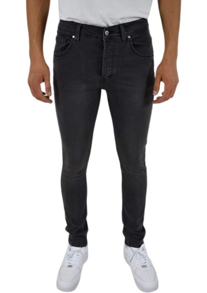 Erkek Silim Fit Jeans Pantolon 1502 BGL-ST02912