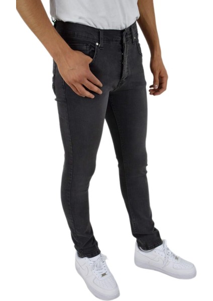 Erkek Silim Fit Jeans Pantolon 1502 BGL-ST02912