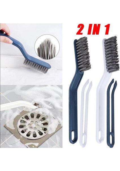 Pencere Boşuk Kazıma Fırçası Köşe Temizleme Fırçası Cımbızlı Banyo Temizlik Fırçası Sökme Aparatlı Bulaşık Fırçası