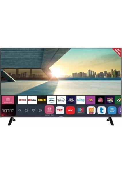 HL55FMN252 55" 139 Ekran Uydu Alıcılı 4K Ultra HD Smart LED TV