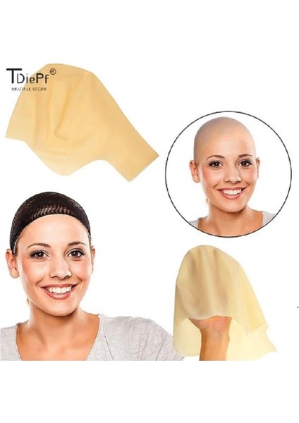 Ufuk Şaka Oyunları Lateks Kellik Peruk