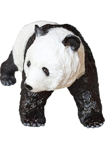 Panda Figürü 19 Cm. Vahşi Hayvanlar Serisi Yumuşak Soft Panda