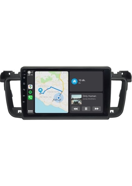 Peugeot 508 Android 4gb Ram 64GB Rom 8 Çekirdek Carplay Navigasyon Multimedya