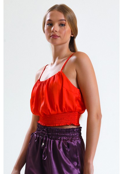 Gipeli Baskılı Saten Bluz | BLZ34223 modelleri