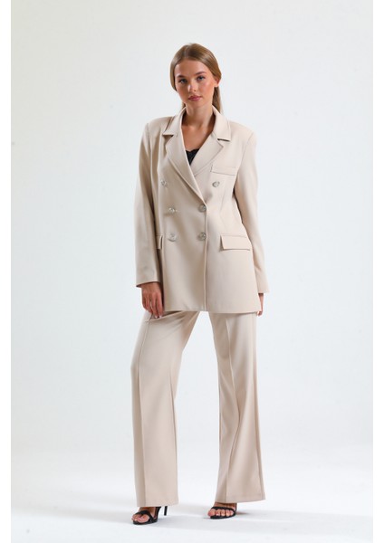 Içi Astarlı Hürrem Kumaş Oversize Blazer Ceket | CKT34236 fiyatları