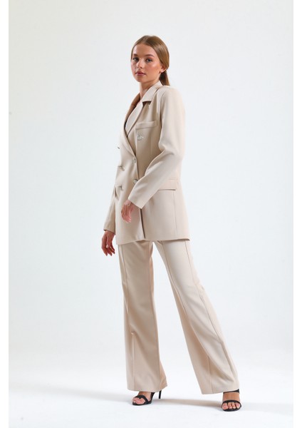 Içi Astarlı Hürrem Kumaş Oversize Blazer Ceket | CKT34236 modelleri