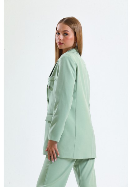 Içi Astarlı Hürrem Kumaş Oversize Blazer Ceket | CKT34236