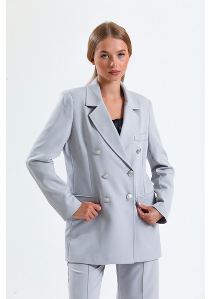 Içi Astarlı Hürrem Kumaş Oversize Blazer Ceket | CKT34236