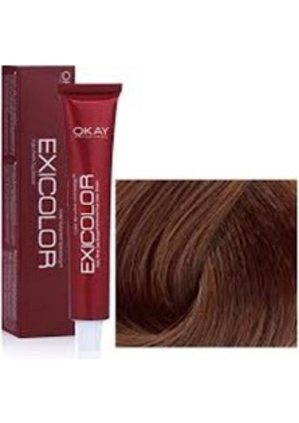 7,1 Küllü Kumral Exicolor 7,1 Saç Boyası