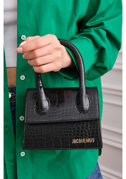 Trend Siyah Jacouemus Model Çanta