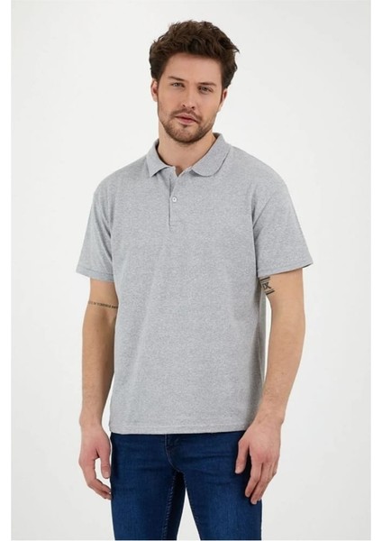 Lacivert %100 Pamuk Slim Fit Polo Yaka T-Shirt