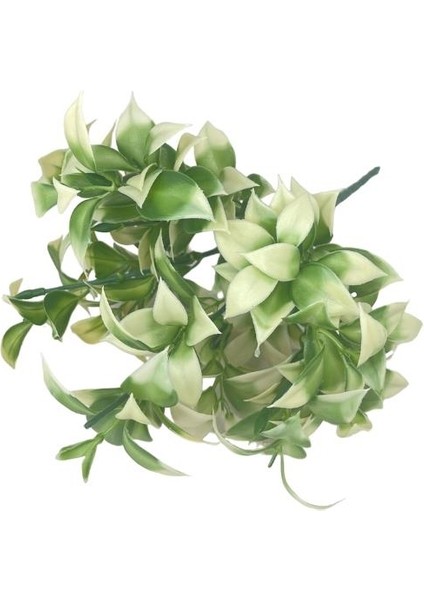 Yapay Çiçek Yeşilbeyaz Limon Yaprağı Demet Şimşir Demeti Garnitür Aradal Dekoratif Yapay Bitki modelleri
