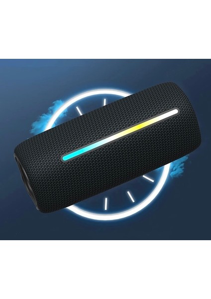 P5 Pro Powerbank Özellikli 10W Su Geçirmez Taşınabilir Rgb Işıklı Bluetooth Hoparlör Tws Speaker Bt 5.1