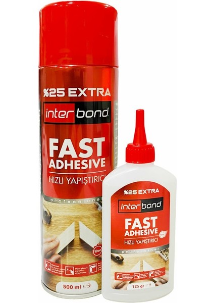 Fast Adhesıve Mdf Hızlı Yapıştırıcı 500 ml Tkm