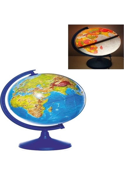 First Globe Küre 30 cm Işıklı Zodıac Star Grafik Standlı 48421