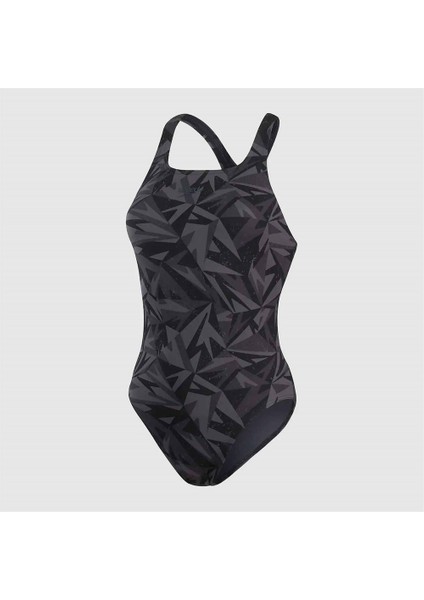 Hexagonal Medalist Swimsuit Kadın Yüzücü Mayosu