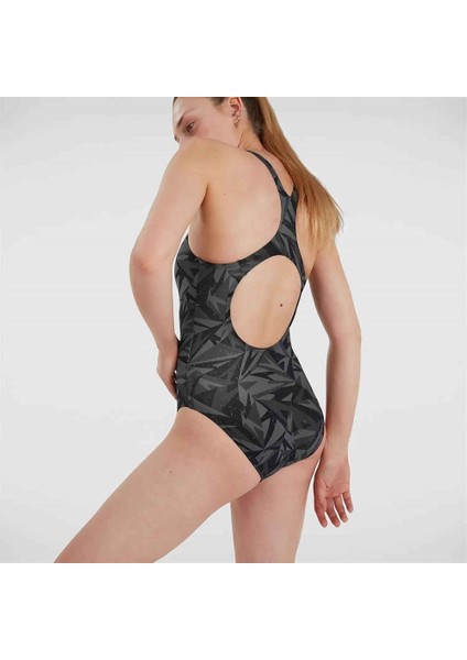 Hexagonal Medalist Swimsuit Kadın Yüzücü Mayosu fırsatları