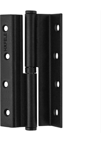 Binili Cumbalı Z Kapı Menteşesi Siyah Renkli 120 mm Sağ