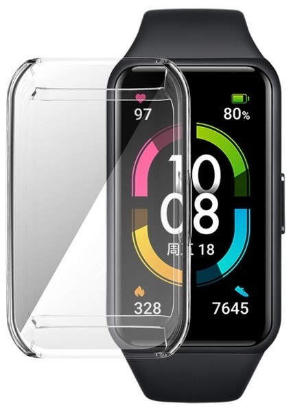 Honor Band 6 Pro 360 Koruma Ultra Ince Silikon Kılıf modelleri