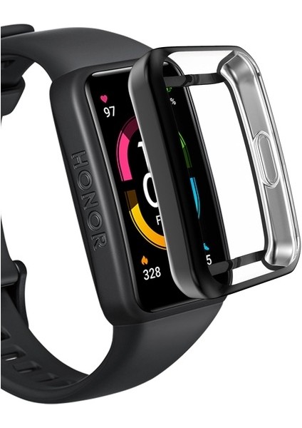 Honor Band 6 Pro 360 Koruma Ultra Ince Silikon Kılıf modelleri