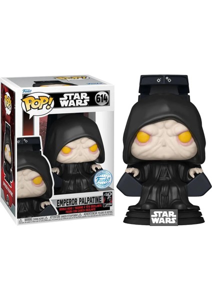 Pop Disney Star Wars: Return Of The Jedi 40TH - Emperor Palpatine Special Edition NO:614