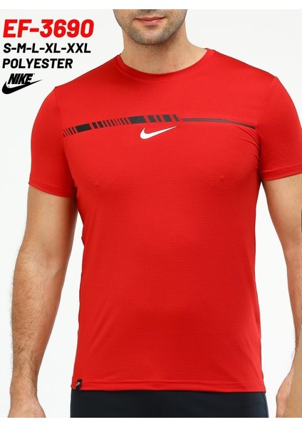 Nike Erkek Polyester T-Shirt EF-3690