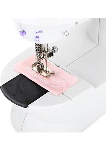 Dikiş Makinesi Mini Pedallı Elektrikli