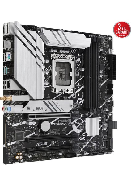 Prime B760M-A Wifi D4 Ddr4 5333MHZ M.2 Wifi Dp Matx 1700P