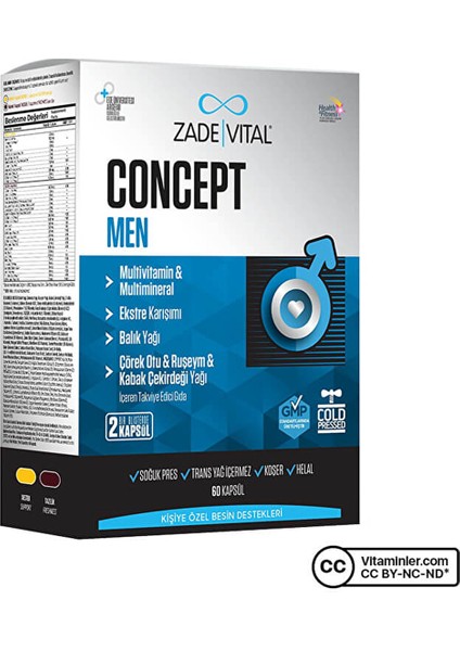 Concept Men 60 Kapsül