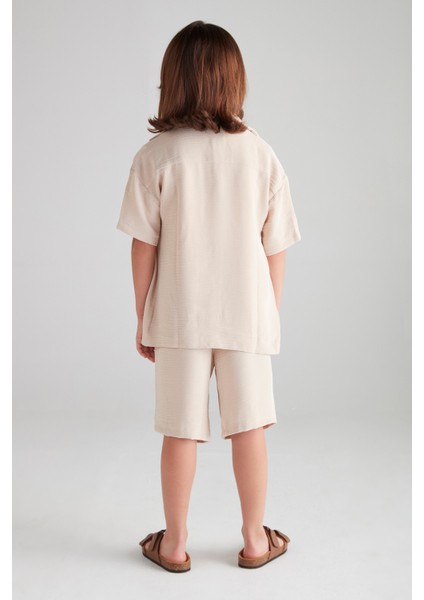 Erkek Çocuk Oversize Ikili Takım (Aerobin Kumaş) - Taş modelleri