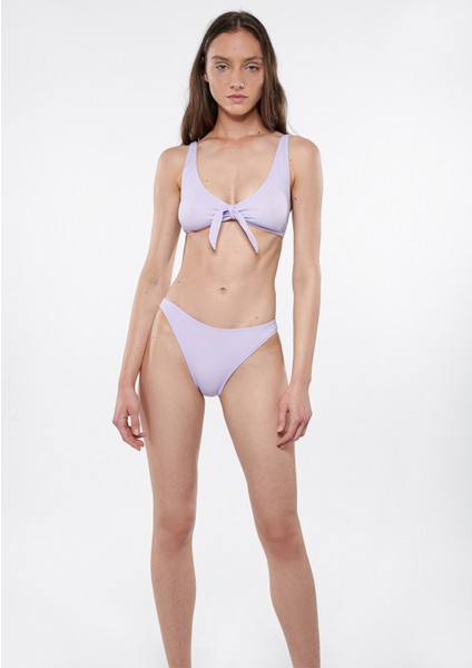 Kadın Dokulu Lila Bikini Altı 1910491-82533