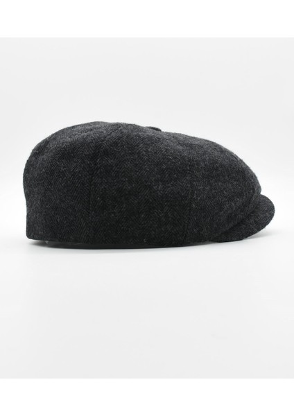 Erkek Ingiliz Stili Yün Şapka K.gri Kasket fiyatları