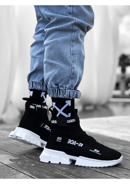 Erkek ZR-X700 Tarz Siyah Renk Spor Ayakkabı modelleri