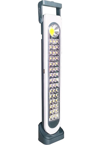 Powermaster HEL-6855T 45 Ledli 45W Solarlı+Şarjlı Işıldak