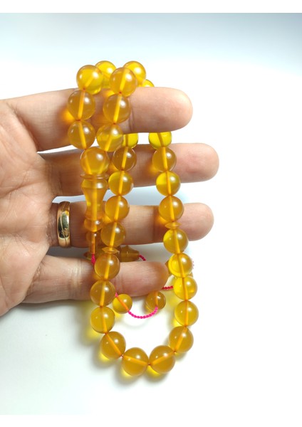 Ebu Şems Usta Işi Imzalı Mühürlü 0.6 Şeffaf Delim Sıkma Kehribar Model 2407 fırsatları