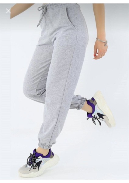 Lion Company Kadın Gri Paçası Lastikli Eşofman ESF01 fiyatları