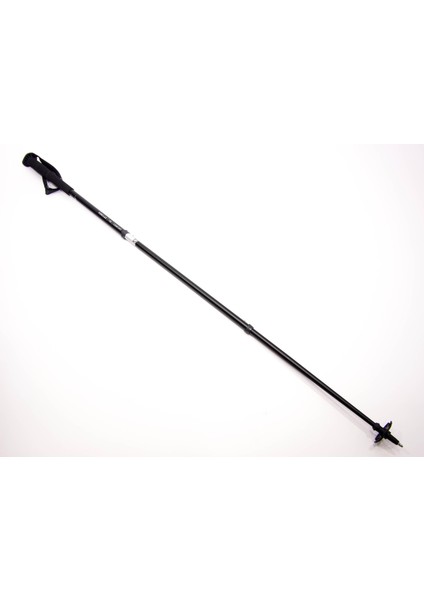 Outdoor Ayarlanabilir Baton - Siyah Push Pin Düğmeli Ayar Sistemi 110/115/120/125/130 cm Meridyendukkan Forclaz