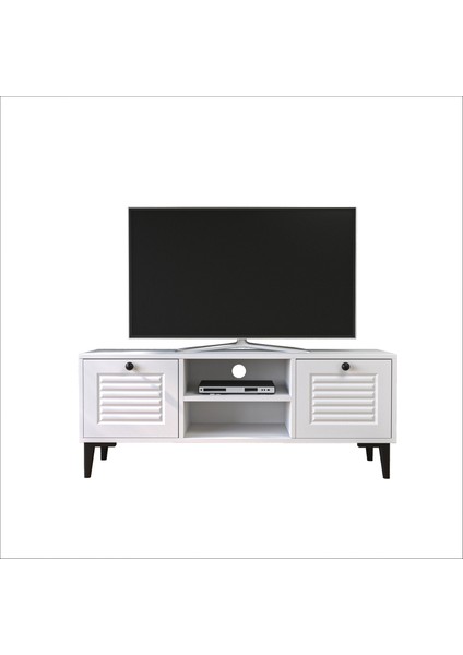 Tv Ünitesi Panjur Kapaklı Mat Beyaz PTV_1200