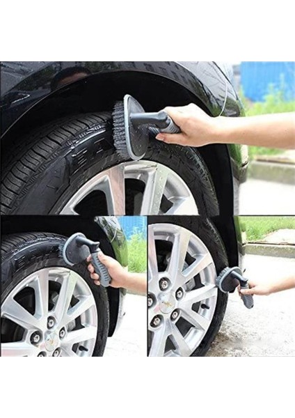 Zhltools 6 Parçalı Araba ve Lastik Temizleme Premium Set
