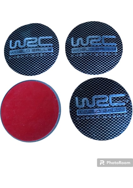 World Rally Logolu 56 mm Jant Göbek Stıcker