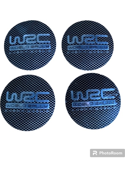 World Rally Logolu 56 mm Jant Göbek Stıcker modelleri