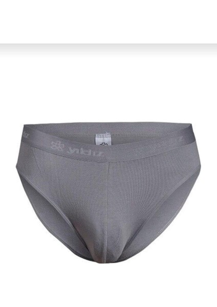 67 Erkek Gri Modal Kemerli Slip Tekli fiyatları