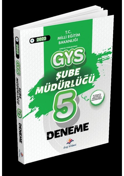 2023 Milli Eğitim Bakanlığı GYS Şube Müdürlüğü 5 Deneme