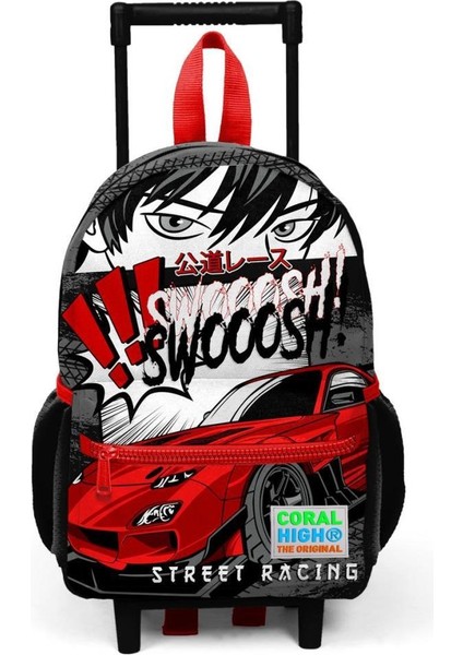Anaokulu Çekçekli Sırt Çantası Anime Araba 24047