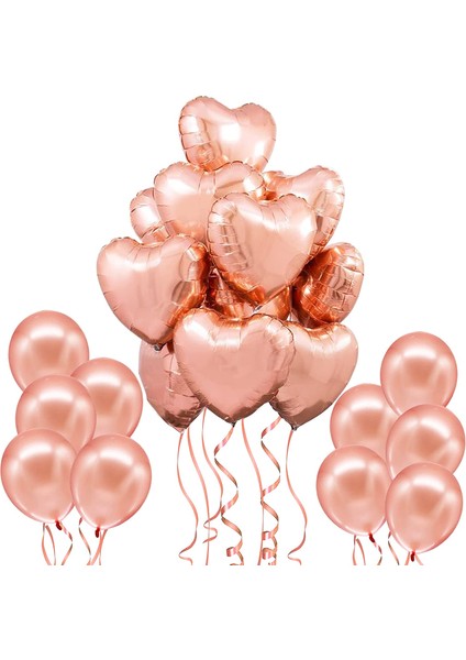 Kalp Folyo Balon 18 Inç - 45 cm Doğum Günü Konsept Balon modelleri