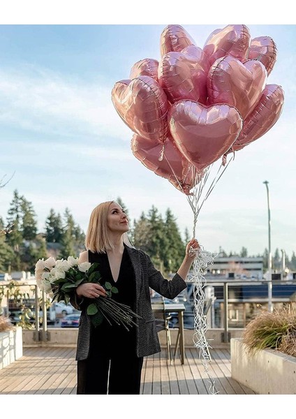 Kalp Folyo Balon 18 Inç - 45 cm Doğum Günü Konsept Balon indirimleri