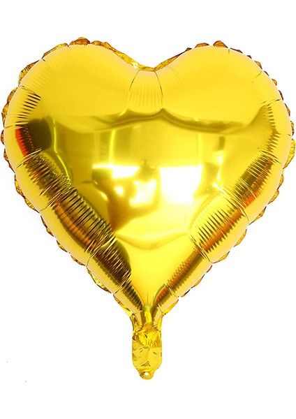 Kalp Folyo Balon 18 Inç - 45 cm Doğum Günü Konsept Balon