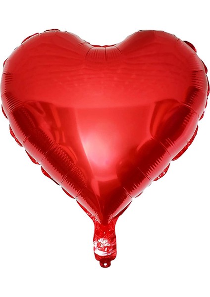 Kalp Folyo Balon 18 Inç - 45 cm Doğum Günü Konsept Balon