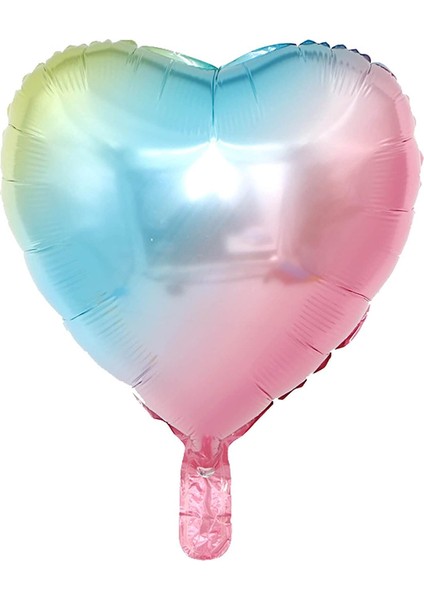 Kalp Folyo Balon 18 Inç - 45 cm Doğum Günü Konsept Balon