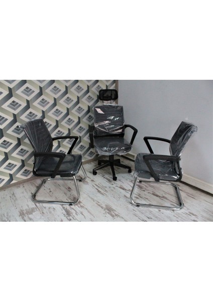 3'lü Ofis Koltuk Takımı